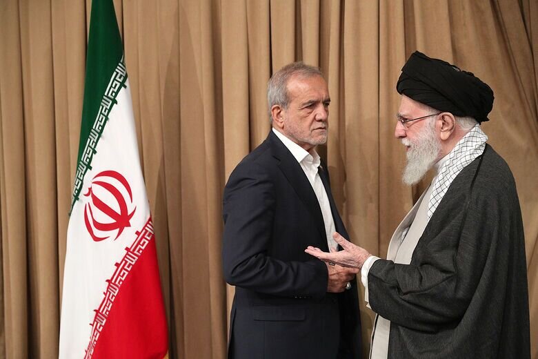 Pezeshkian and Leader
