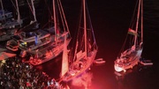 Israeli drones in the dark and the flotilla the world lets bleed