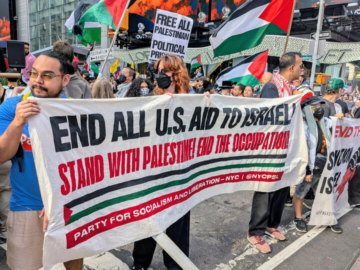 Protests and walkouts eclipse Netanyahu’s UN appearance