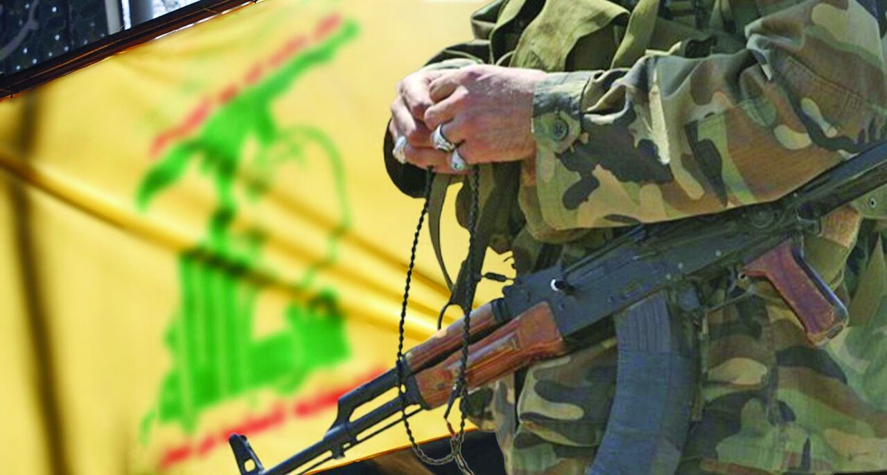 Hezbollah member rifle