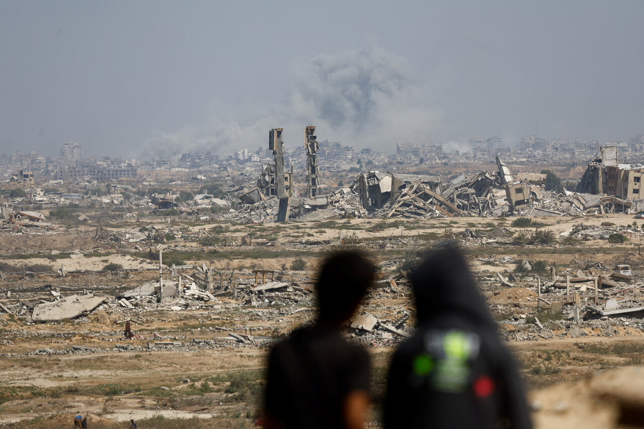 Gaza after bombing