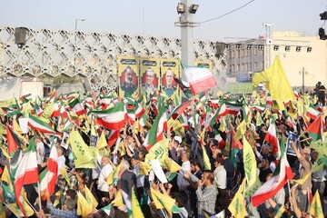 Memorial held in Tehran to mark one-year anniversary of Hezbollah chiefs’ assassination