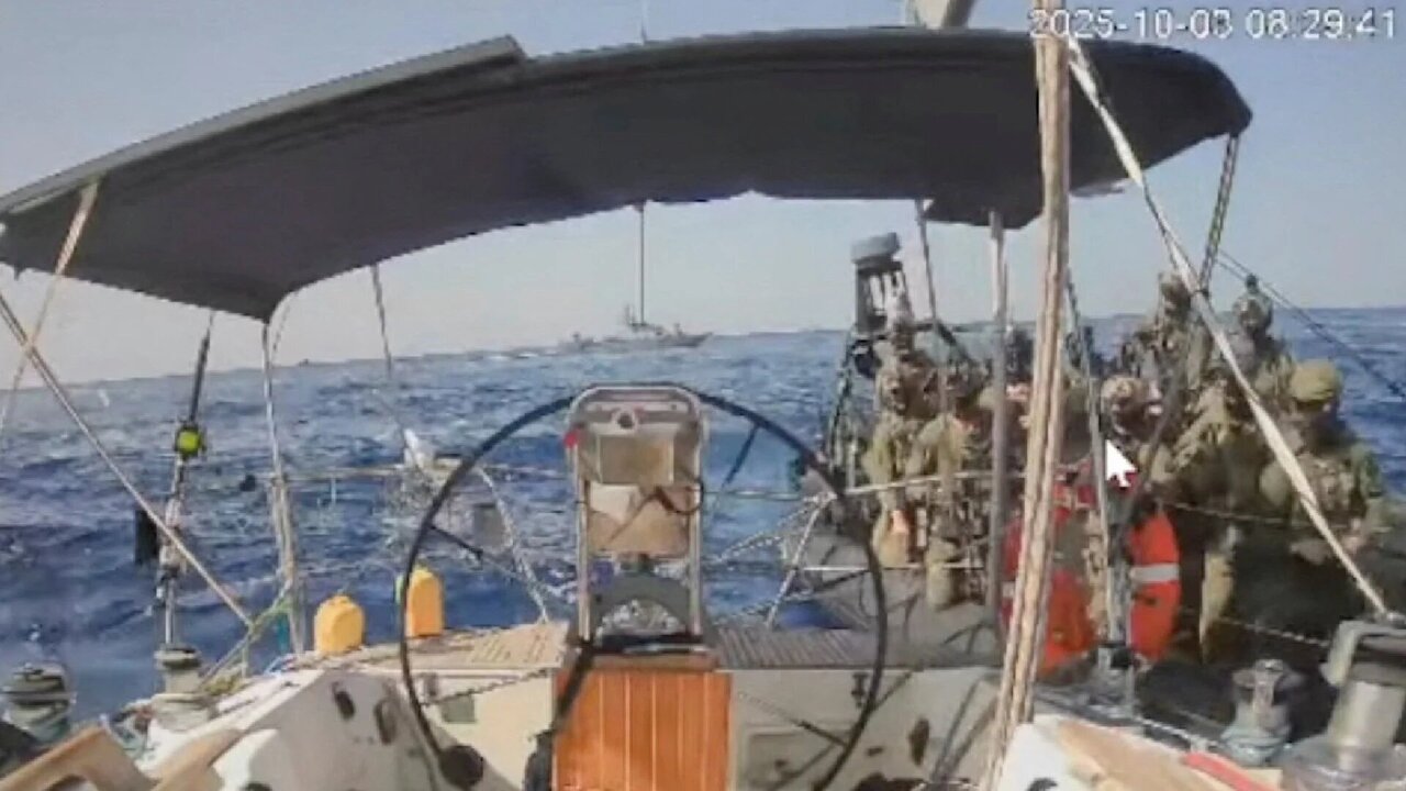 Marinette, last vessel of Gaza-bound Sumud flotilla