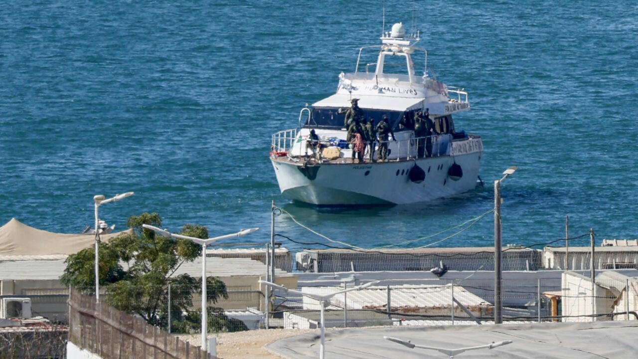 Steadfast in defiance, activists detained after Israel intercepts Gaza flotilla