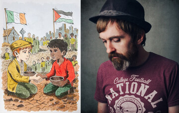 Our DNA feels Palestine’s pain: Irish illustrator 