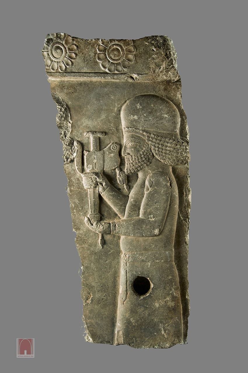 Echoes of the past: Fragment of an Achaemenid relief
