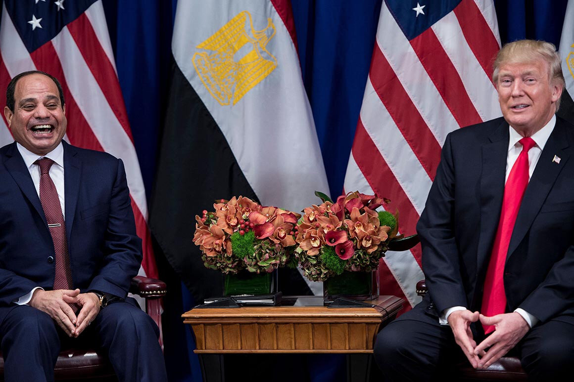 Trump and Sisi