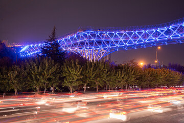 Tehran’s Tabi'at Bridge to light up blue for World Food Day