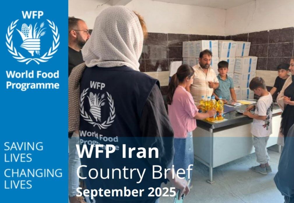 WFP releases September report on Iran