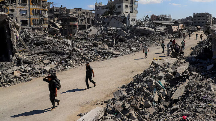 Hamas forces in Gaza