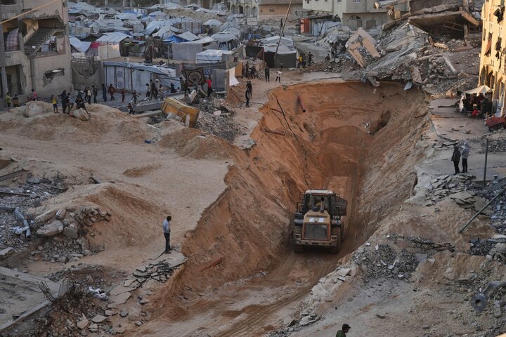 Gaza rubble