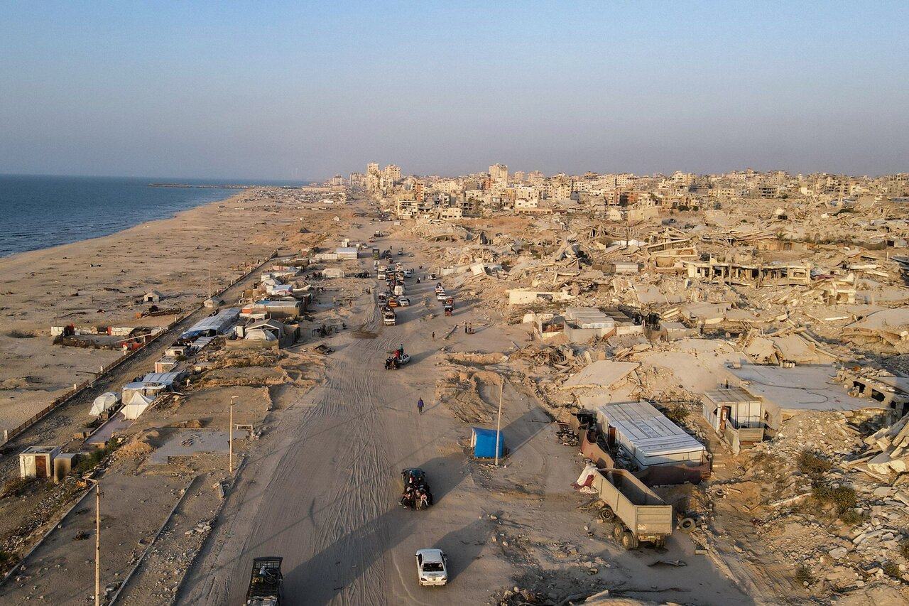 Gaza photo from above