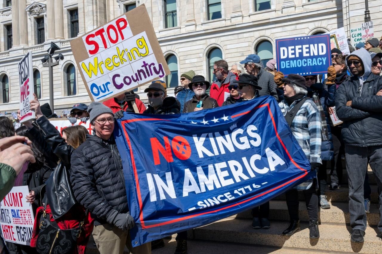 “No Kings” slogan unites diverse voices