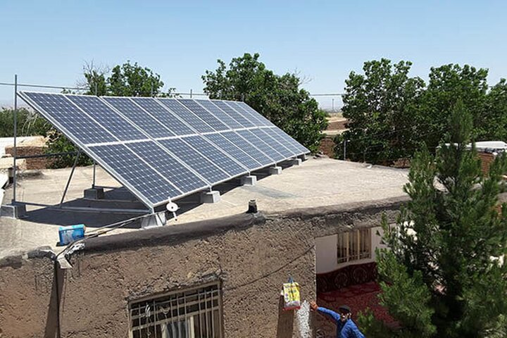 solar panels in rural areas