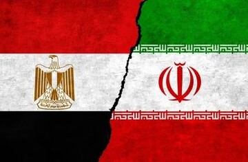 Iran Egyot flags