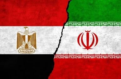 Iran Egyot flags