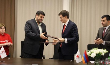 Iranian Red Crescent, Armenian Red Cross ink MOU
