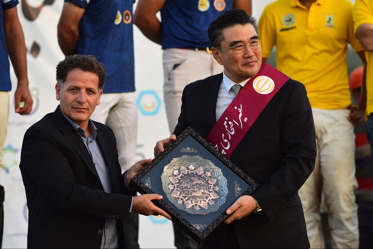 South Korean, Japanese ambassadors were spectators in Iranian National Polo League