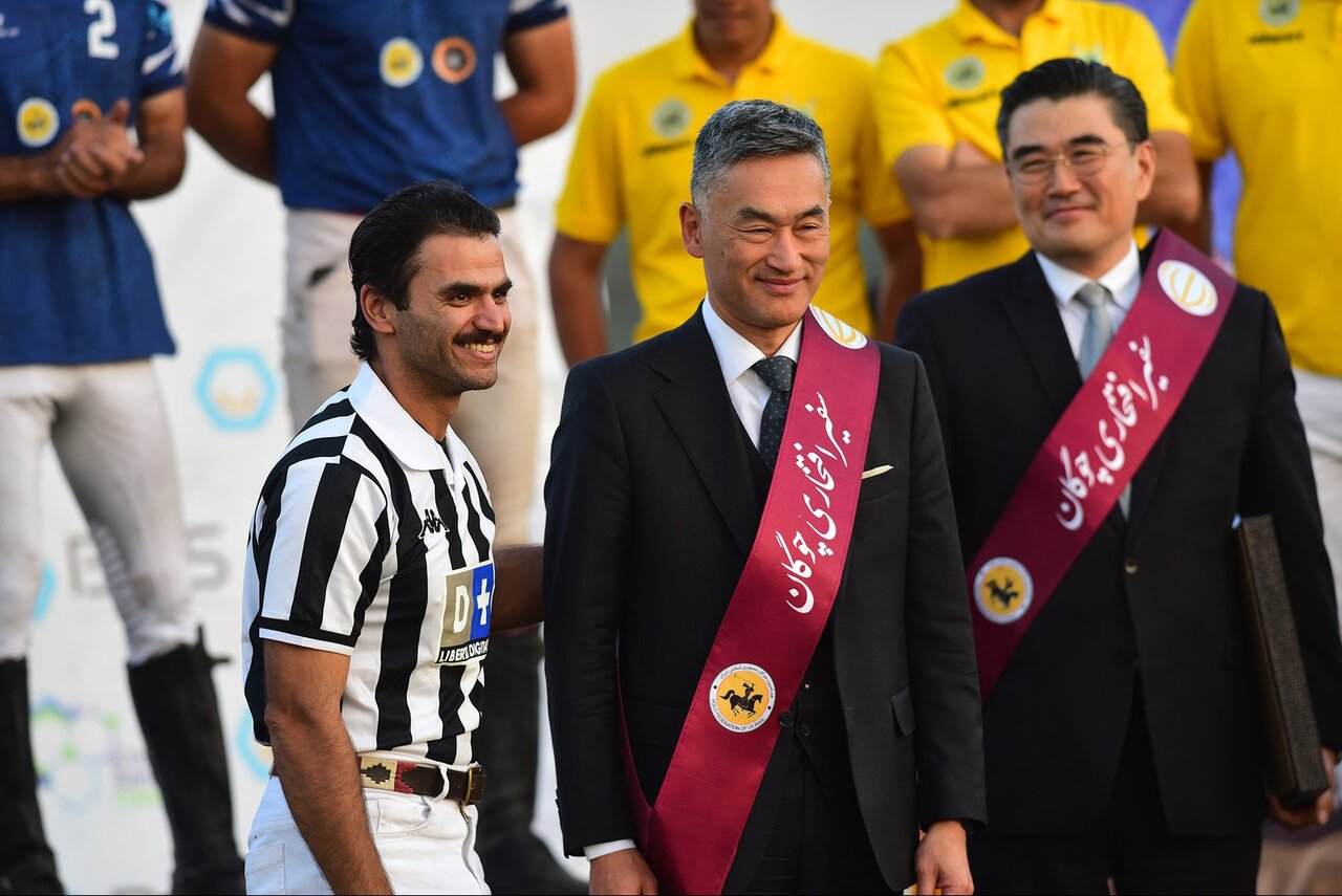South Korean, Japanese ambassadors were spectators in Iranian National Polo League