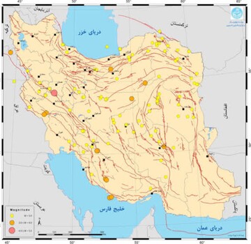 128 earthquakes hit Iran in a week