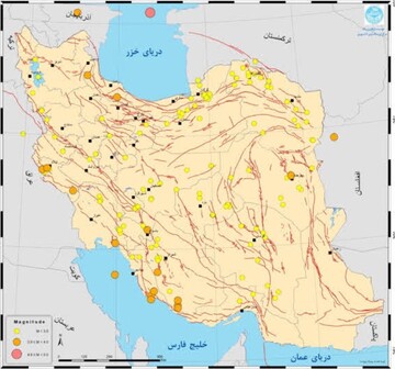 Iran shakes with 152 earthquakes in a week