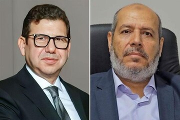 Khalil al-Hayya and Hassan Rashad