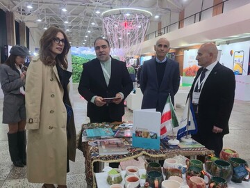 Iran attractions showcased at Yerevan tourism exhibition