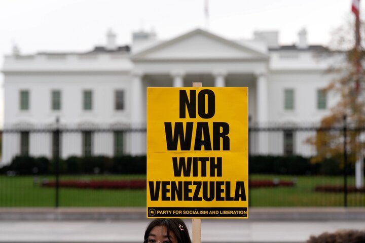 No War With Venezuela poster
