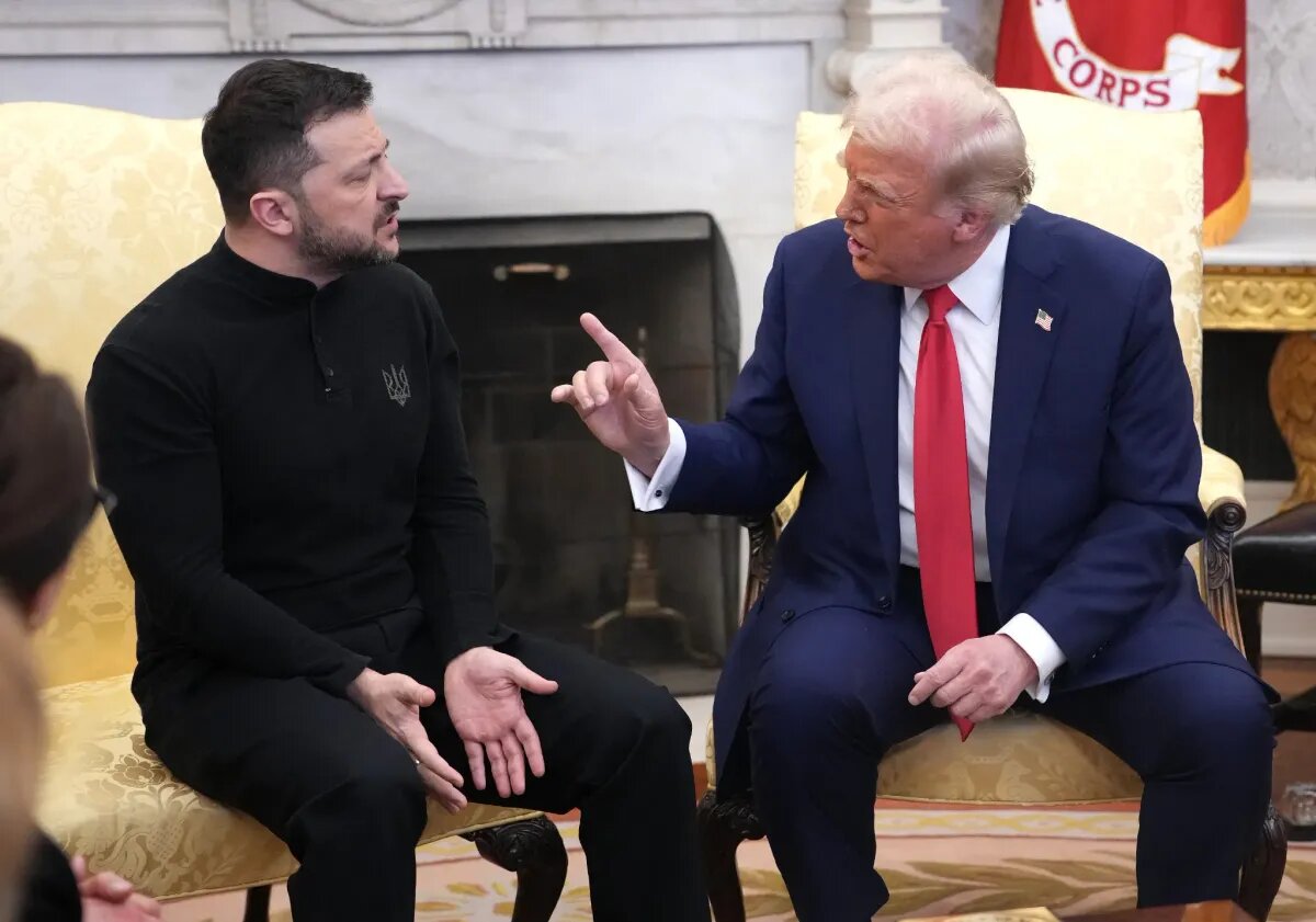 Trump and Zelensky