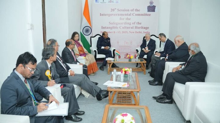 Iran, India discuss expanding cultural heritage cooperation