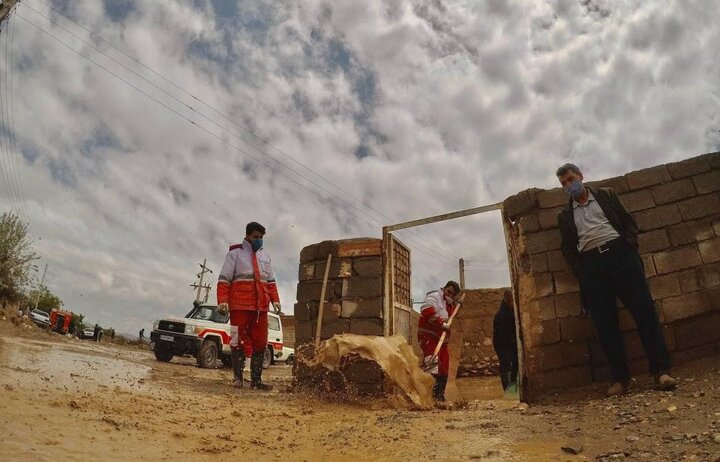 IRCS provides relief services to people affected by severe rains