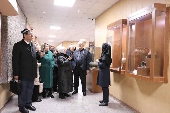 Central Asian writers, poets and physicians visit historical sites in Hamedan