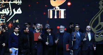 Best of Iranian cinema, TV honored at Hafez Awards