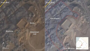 Gaza satellite image