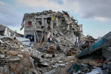 Gaza ruins