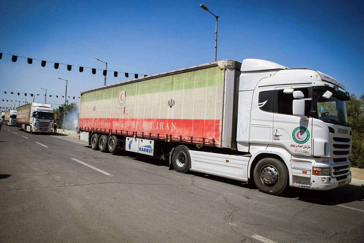 Road transit through Iran’s land borders reaches 12.5m tons in 9 months