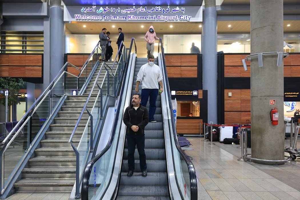 Third group of deported Iranians returns home