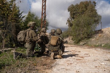 Israeli troops in southern Lebanon