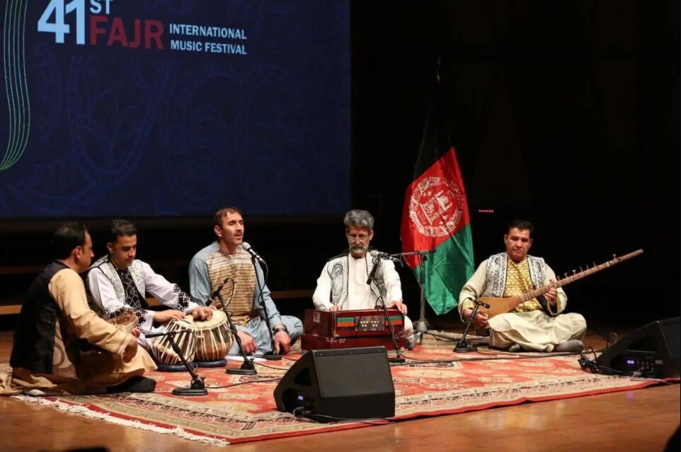 Afghanistan’s “Salam” group performs homeland, exile melodies at Fajr International Music Festival