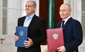 Putin and Pezeshkian