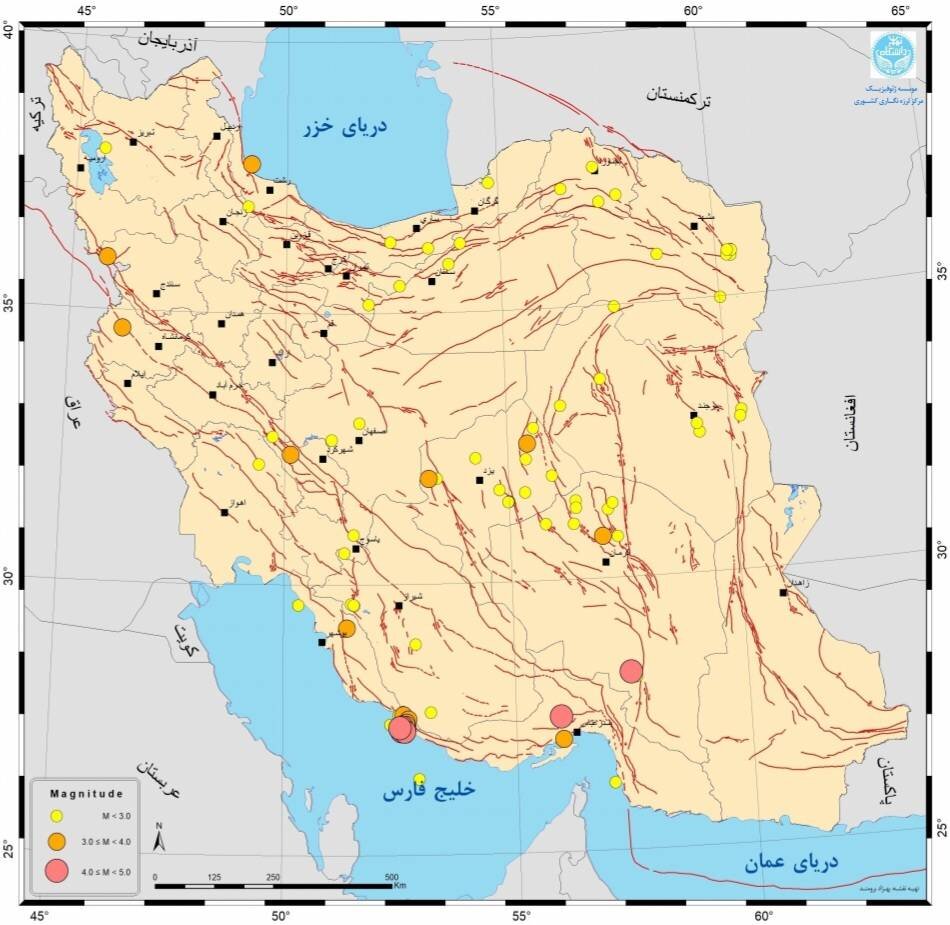Iran shakes with 118 earthquakes in a week