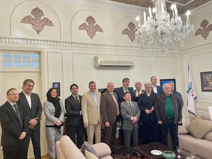 Uruguay's Tehran embassy celebrates football diplomacy with shirt exchange