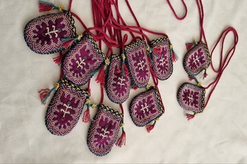 South Khorasan embroidery, a story from tree of life to auspicious knots