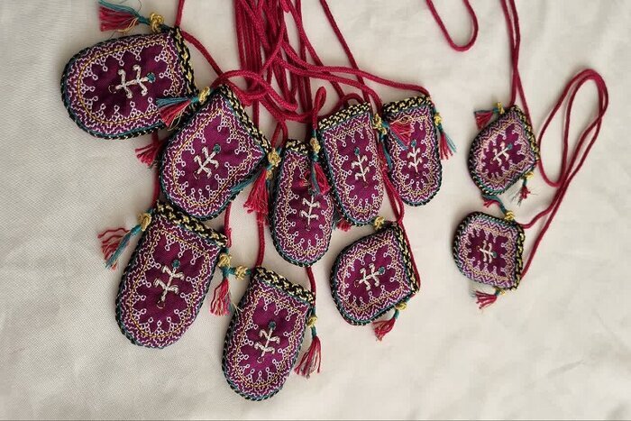 South Khorasan embroidery, a story from tree of life to auspicious knots