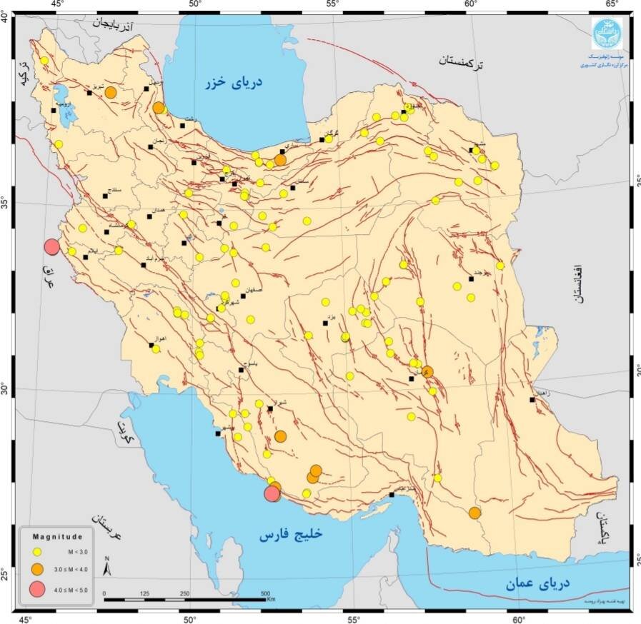 Iran shakes with 145 earthquakes in a week