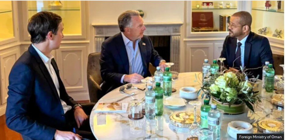 Omani FM Al Busaidi said the U.S. and Iran had shown "openness to new and creative ideas" after meeting Jared Kushner and Steve Witkoff
