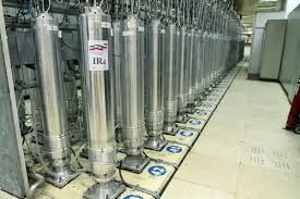 Centrifuge machines producing nuclear fuel