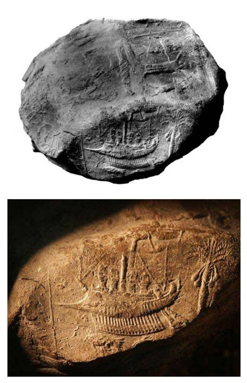 Tiny seal from Persepolis holds a clear image of Achaemenid naval power