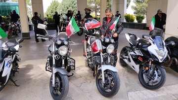 Motorcycle rally held in Iran to protest damage to cultural heritage sites