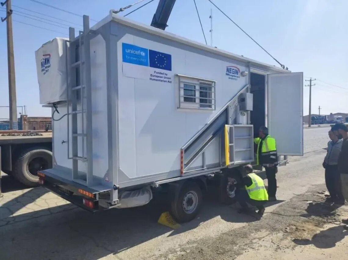 UNICEF supporting essential health services for children in Iran